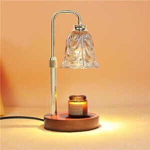 Womens Candle Warmer Lamp Electric Timer Adjustable Height Dimmable Wax Warmer
